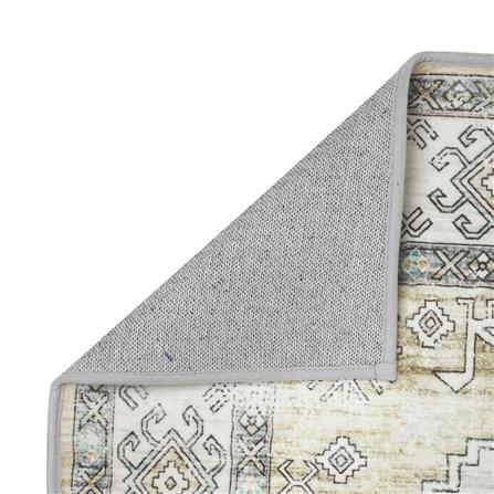 พรม HOME LIVING STYLE JASMINE 120X180 ซม. สีเทาอ่อน_1