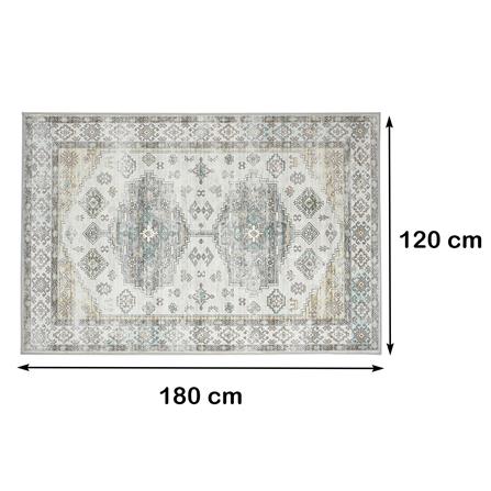 พรม HOME LIVING STYLE JASMINE 120X180 ซม. สีเทาอ่อน_7