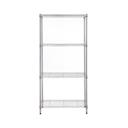 ชั้นวางของโล่ง 4 ชั้น MZG 3560115OAH446 60 ซม. สีโครเมียม