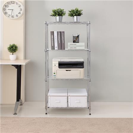 ชั้นวางของโล่ง 4 ชั้น MZG 3560115OAH446 60 ซม. สีโครเมียม_7