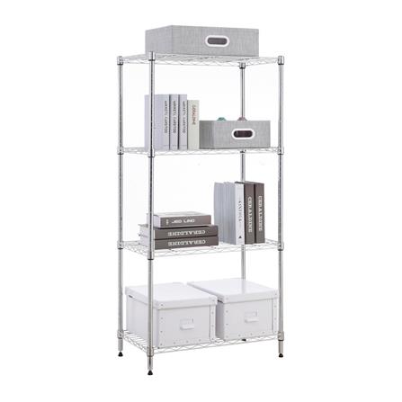 ชั้นวางของโล่ง 4 ชั้น MZG 3560115OAH446 60 ซม. สีโครเมียม_5