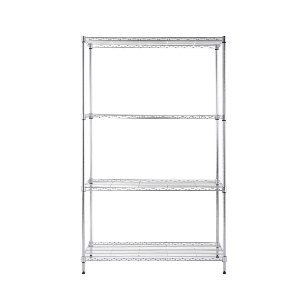 ชั้นวางของโล่ง 4 ชั้น MZG 3575150OAH449 75 ซม. สีโครเมียม