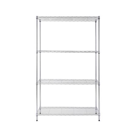 ชั้นวางของโล่ง 4 ชั้น MZG 3575150OAH449 75 ซม. สีโครเมียม_0