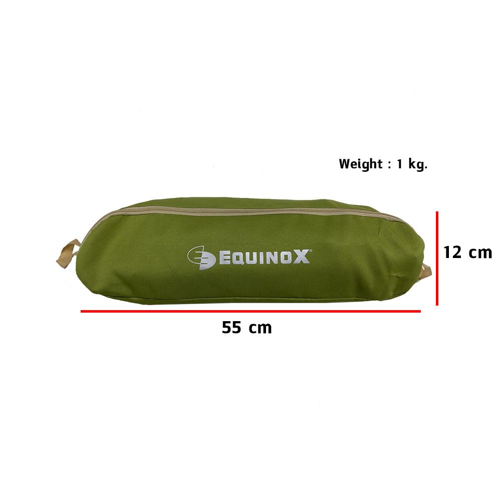 เก้าอี้สนาม EQUINOX MOON CHAIR XL สีเขียว