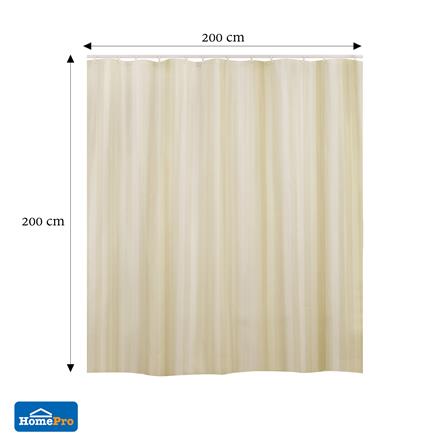 ม่านห้องน้ำ POLYESTER MOYA ST0112-0000 200X200 ซม._6