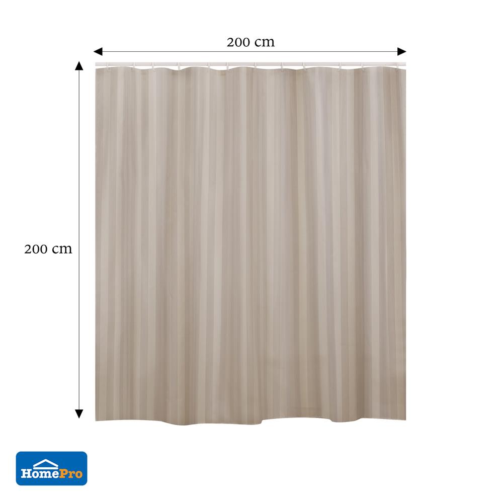 ม่านห้องน้ำ POLYESTER MOYA ST01-4290C 200X200 ซม.