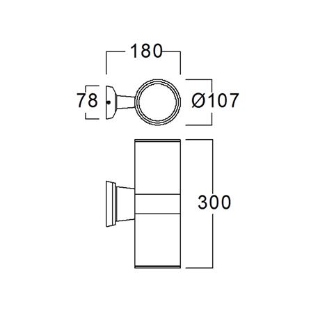 ไฟกิ่งภายนอก L&E 36-00495 สีขาว_5