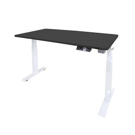 โต๊ะปรับระดับไฟฟ้า BEWELL 140 ซม. สีดำ/ขาว_0
