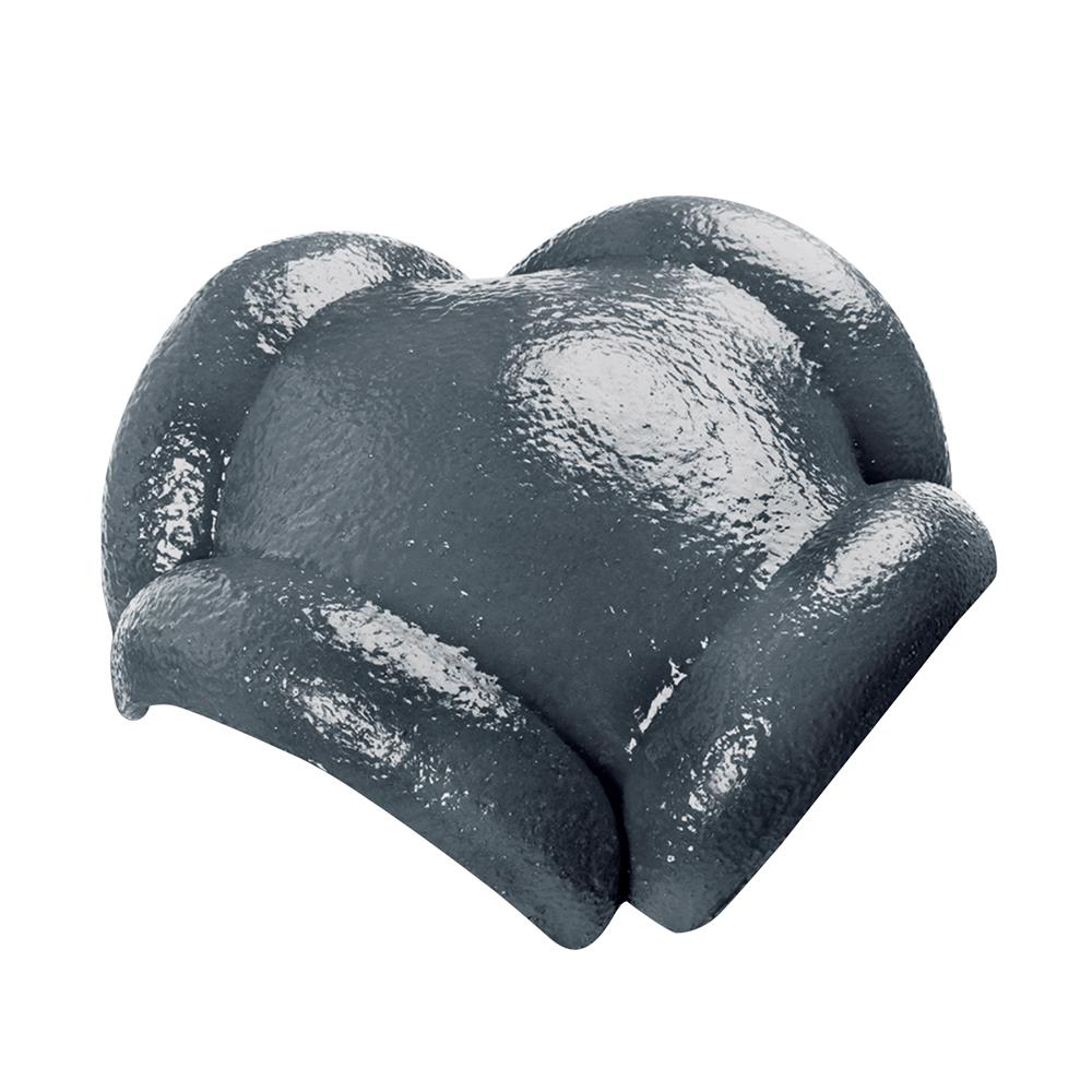 ครอบสันโค้ง 4 ทาง CT ตราเพชร 36x37 ซม. สีฟ้าอันดามัน