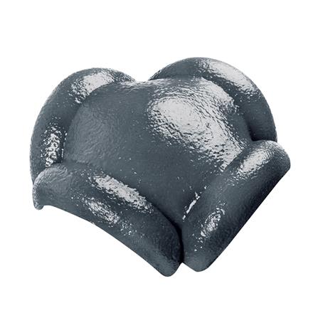 ครอบสันโค้ง 4 ทาง CT ตราเพชร 36x37 ซม. สีฟ้าอันดามัน_0