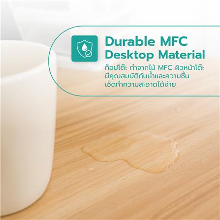 โต๊ะปรับระดับไฟฟ้า BEWELL L-SHAPED 160 ซม. สีดำ_6