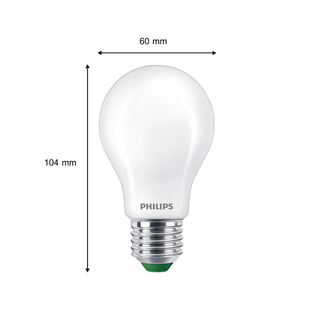 หลอดไฟ LED PHILIPS PEAR ULTRA EFFICIENT 7.5 วัตต์ DAYLIGHT E27