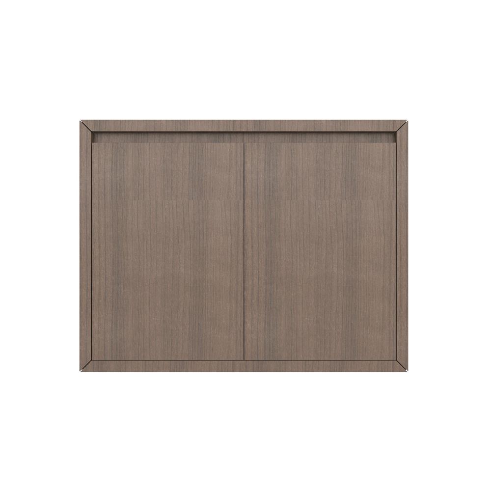 บานซิงค์คู่ STARMARK MATTE 80x60 ซม. สี RICH WALNUT