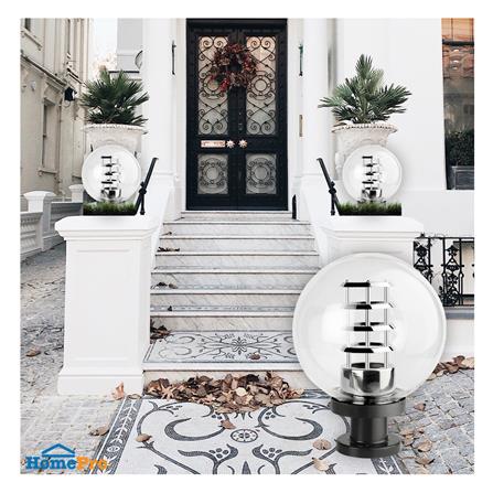 ไฟหัวเสา L&E 36-01629 สีดำ_3