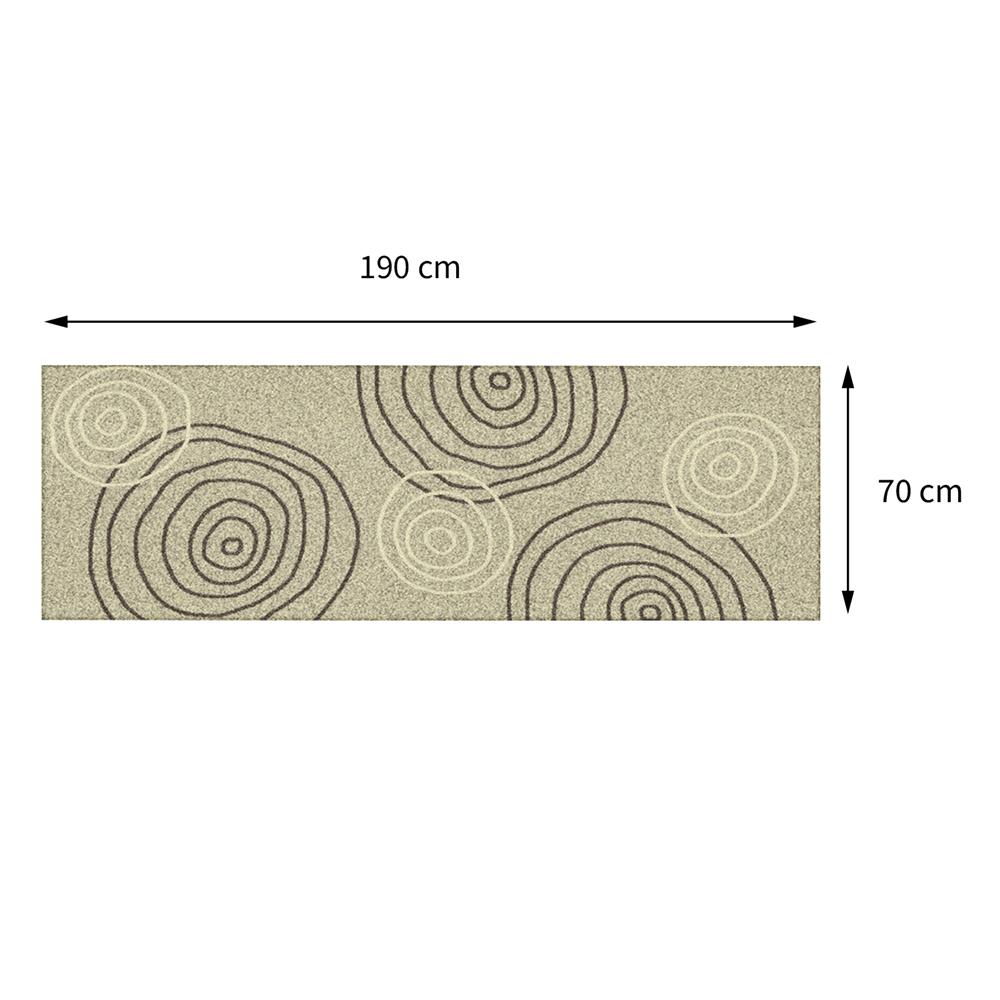 พรมเช็ดเท้าดักฝุ่น PRAW DE STONE PAVE 70X190 ซม. สีเบจ