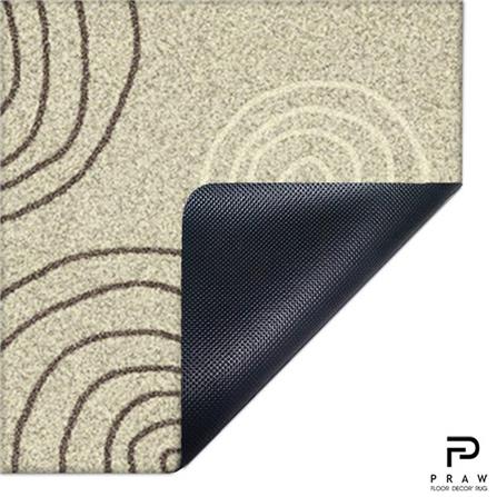 พรมเช็ดเท้าดักฝุ่น PRAW DE STONE PAVE 70X190 ซม. สีเบจ_2