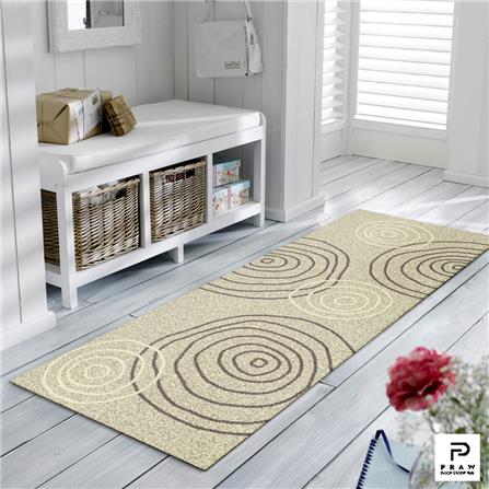 พรมเช็ดเท้าดักฝุ่น PRAW DE STONE PAVE 70X190 ซม. สีเบจ_6