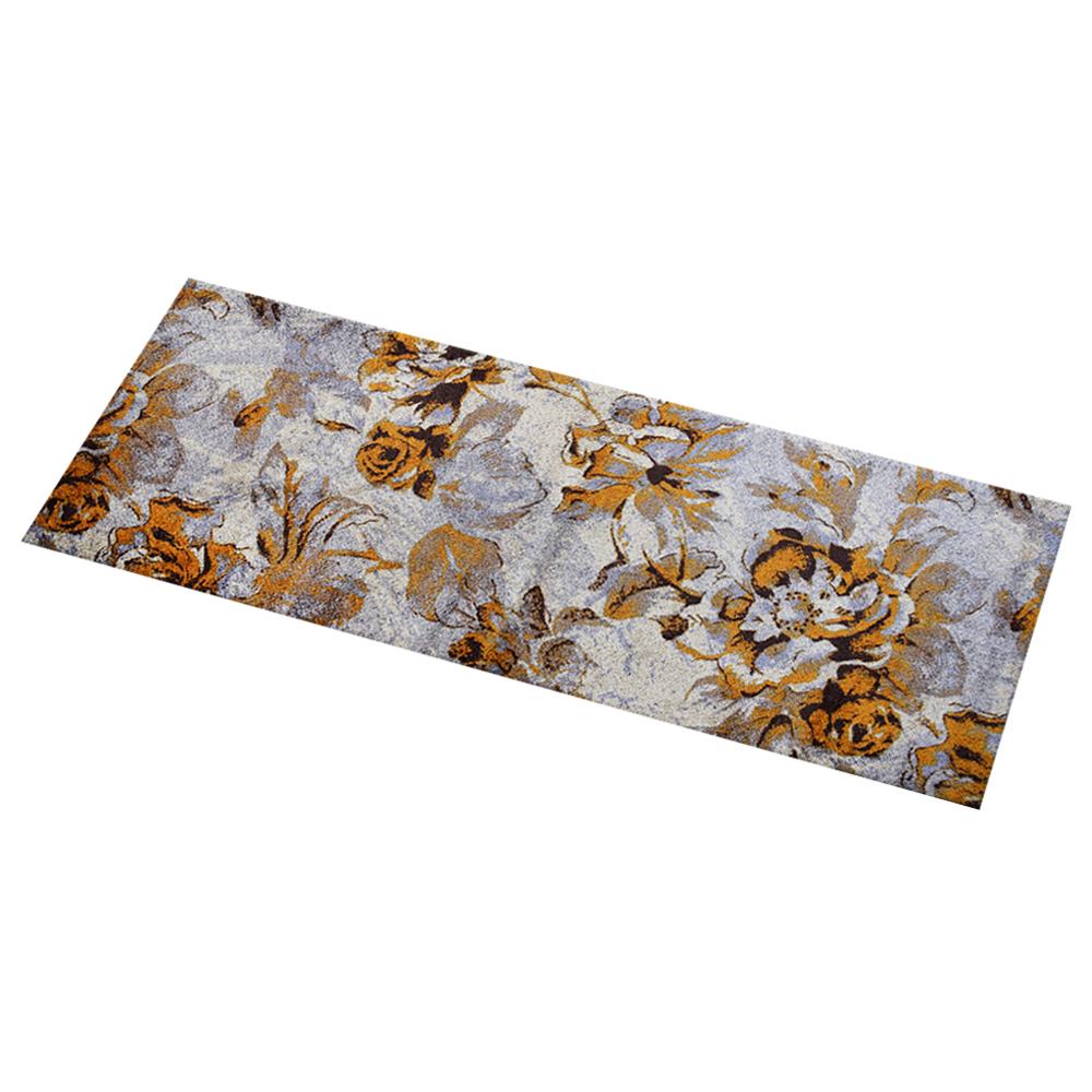พรมเช็ดเท้าดักฝุ่น PRAW DE VINTAGE FLORAL 70X190 ซม. สีเบจ