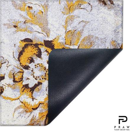 พรมเช็ดเท้าดักฝุ่น PRAW DE VINTAGE FLORAL 70X190 ซม. สีเบจ_2