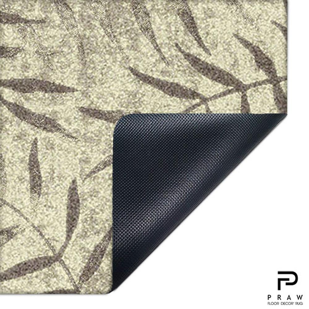 พรมเช็ดเท้าดักฝุ่น PRAW DE WARM 70X190 ซม. สีเบจ