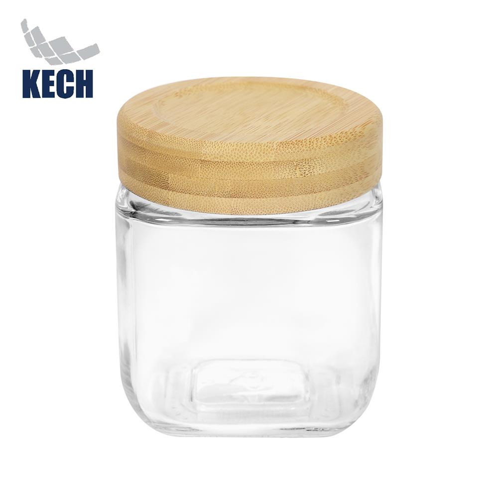 ขวดโหลแก้วฝาเกลียว KECH BASE 0.5 ลิตร สีใส_1