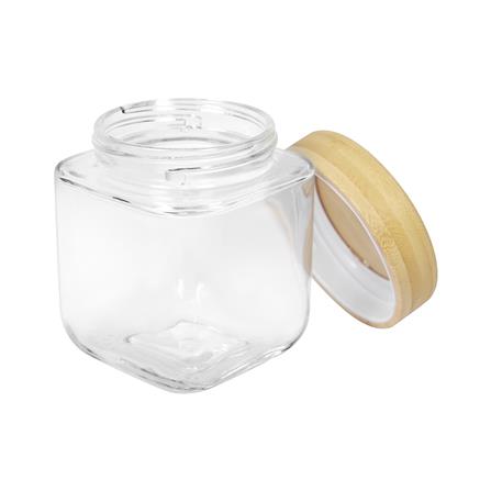 ขวดโหลแก้วฝาเกลียว KECH BASE 0.5 ลิตร สีใส_3