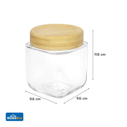 ขวดโหลแก้วฝาเกลียว KECH BASE 0.5 ลิตร สีใส_5