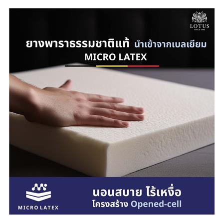 ที่นอน 5 ฟุต LOTUS HUDSON III พร้อมหมอนหนุน 2 ใบ_12