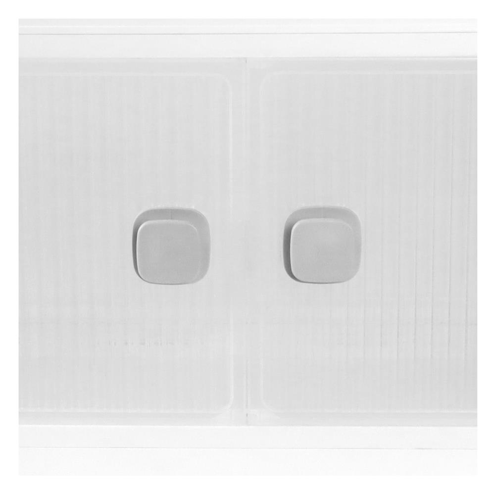 กล่องเก็บของบานเปิด STACKO VIVE 58.7x35.5x36 ซม. สีขาว