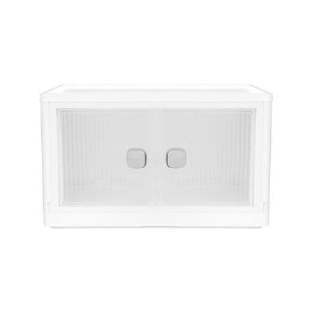 กล่องเก็บของบานเปิด STACKO VIVE 58.7x35.5x36 ซม. สีขาว_2