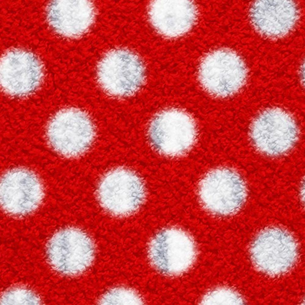 พรมเช็ดเท้าดักฝุ่น PRAW DE 50X75 ซม. สีแดง