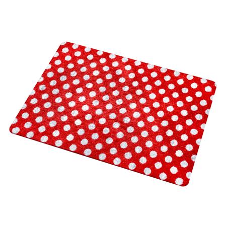 พรมเช็ดเท้าดักฝุ่น PRAW DE 50X75 ซม. สีแดง_6