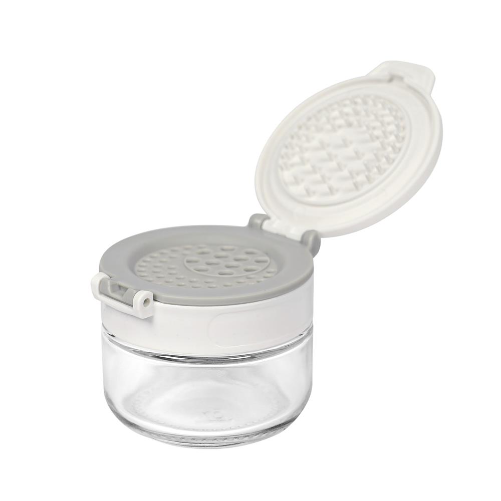 ชุดที่ใส่เครื่องปรุง KECH ECHO 0.085 ลิตร 4 ขวด สีขาว