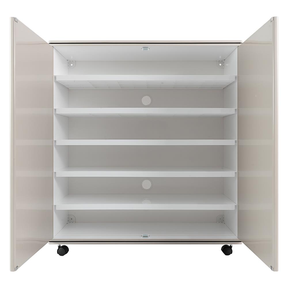 ตู้วางรองเท้า 6 ชั้น KING CURVE สีโทฟู