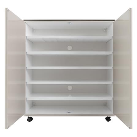 ตู้วางรองเท้า 6 ชั้น KING CURVE สีโทฟู_2