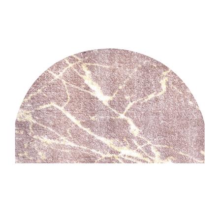 พรมเช็ดเท้าดักฝุ่น PRAW DE MARBLE PINK 55X85 ซม. สีชมพู