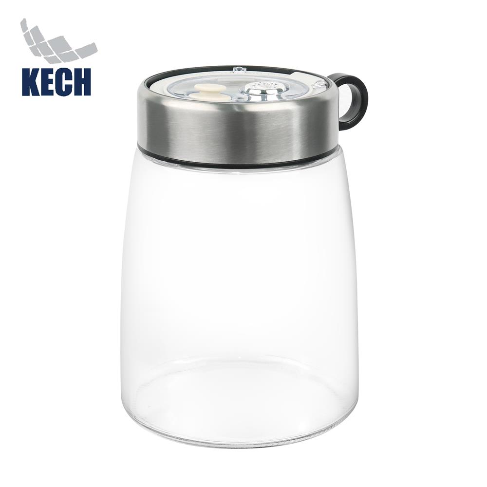 ขวดโหลแก้วฝาเกลียว KECH GLORY 1.4 ลิตร สีใส_1