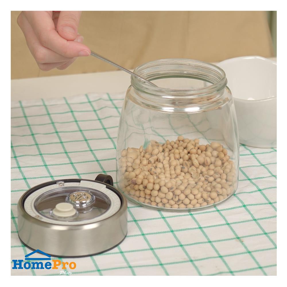 ขวดโหลแก้วฝาเกลียว KECH GLORY 1 ลิตร สีใส