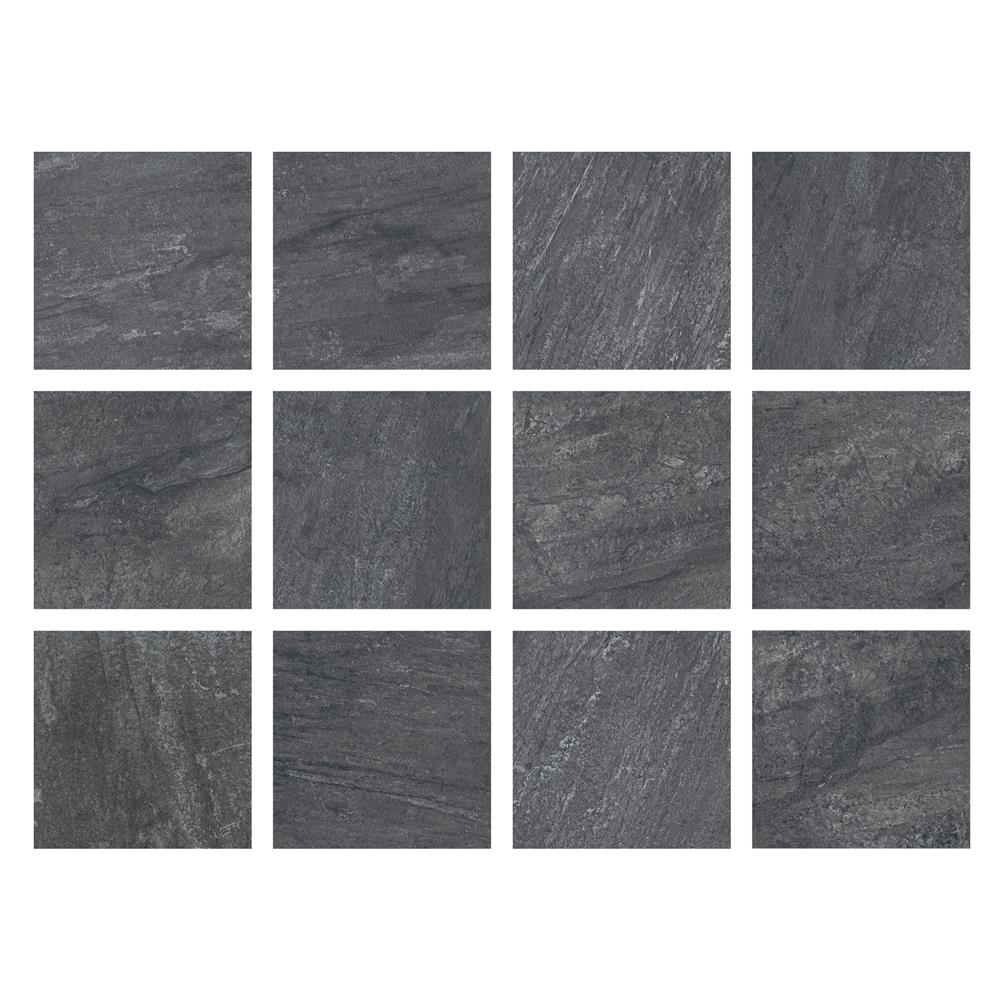 กระเบื้องพื้นพอร์ซเลน 60x60 ซม. COTTO ดอสก้า ดำ HYG PM 1.44 ตร.ม.