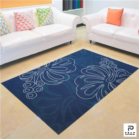 พรม PRAW DE 120X180 ซม. สีน้ำเงิน_7