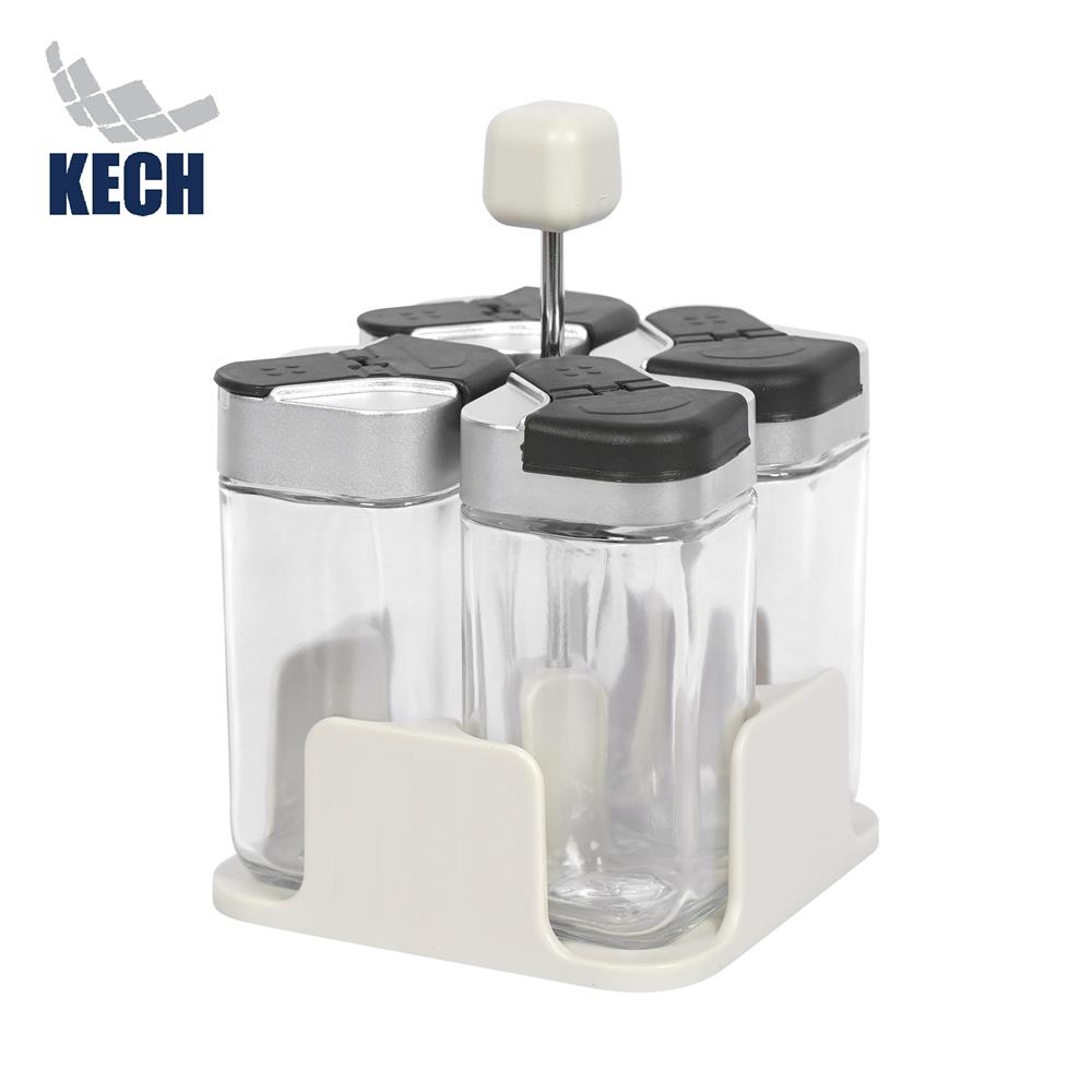 ชุดที่ใส่เครื่องปรุง 4 ช่อง KECH CLICK_0