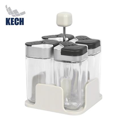 ชุดที่ใส่เครื่องปรุง 4 ช่อง KECH CLICK_1