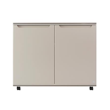 ตู้วางรองเท้า 4 ชั้น KING CURVE สีโทฟู