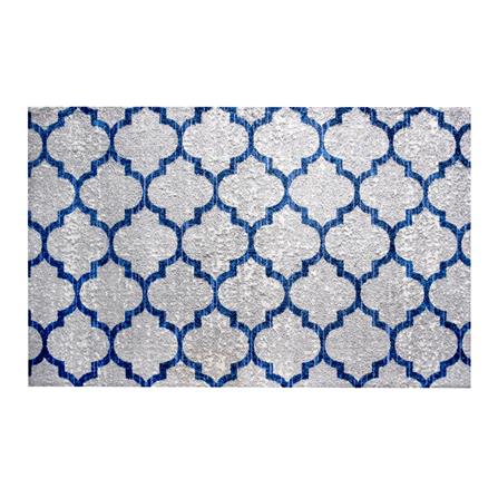 พรม PRAW DE PARISIAN 110X175 ซม. สีเทา/น้ำเงิน