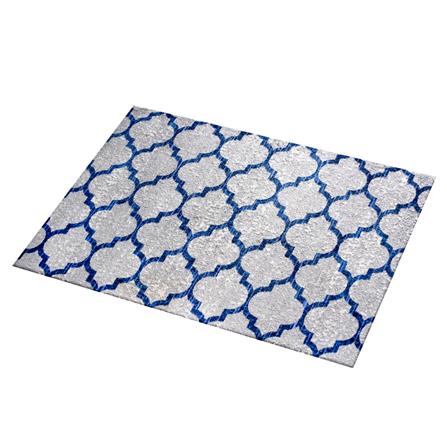พรม PRAW DE PARISIAN 110X175 ซม. สีเทา/น้ำเงิน_4