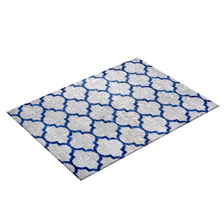พรม PRAW DE PARISIAN 110X175 ซม. สีเทา/น้ำเงิน_5