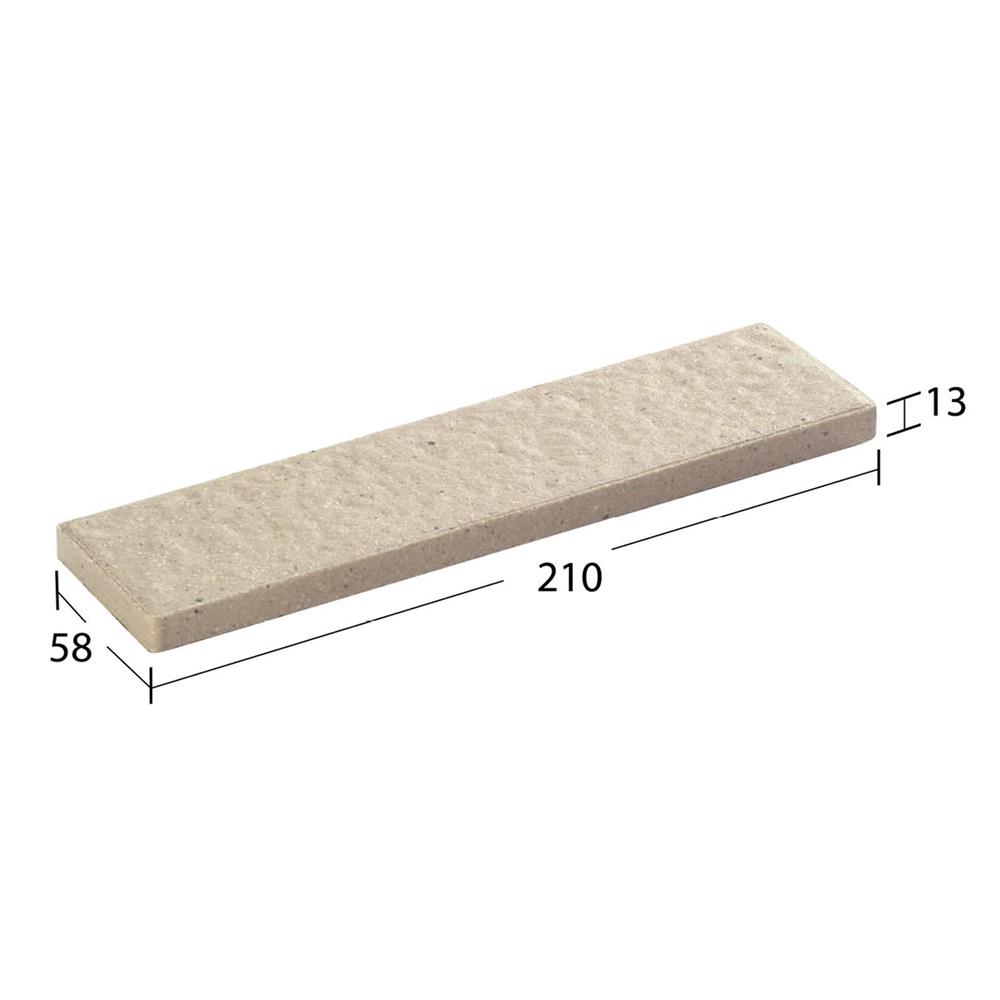 กระเบื้องดินเผา 2x8 นิ้ว KENZAI แกรนิตโต้ ไวท์แชมเปญ 60P