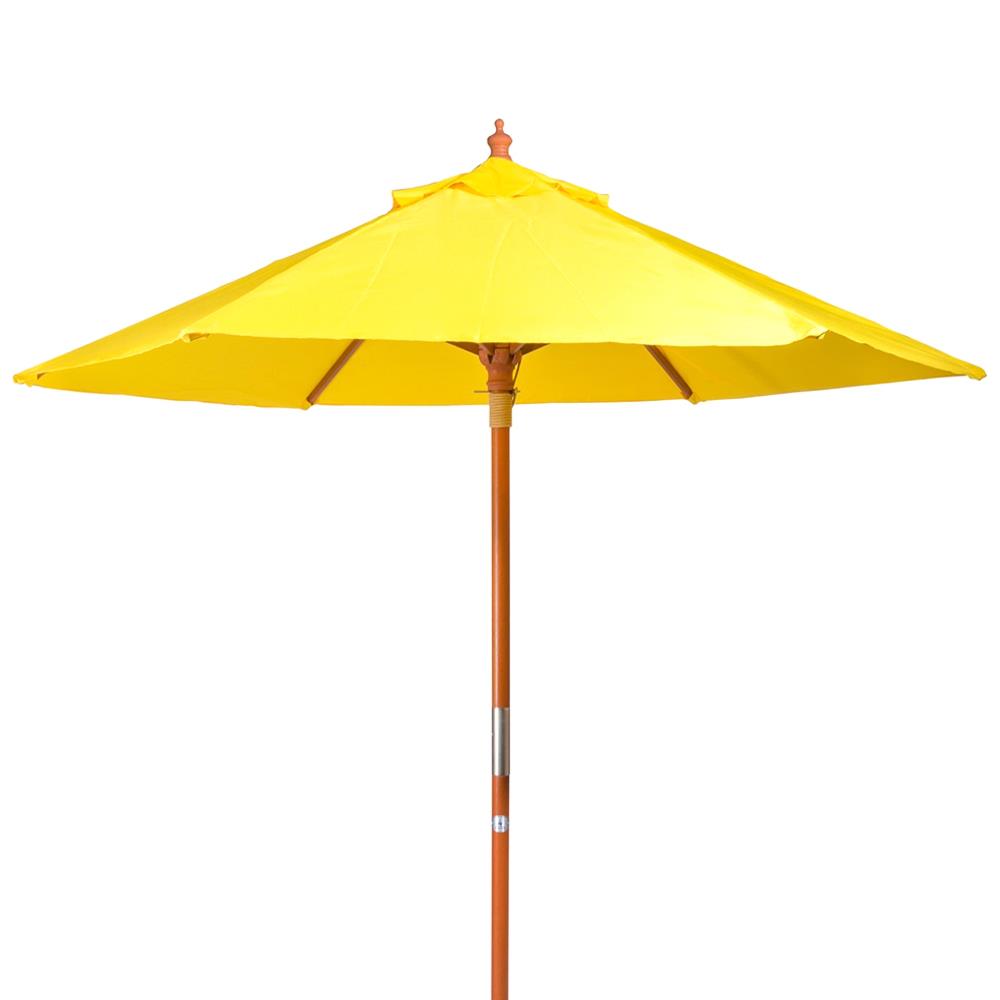 ร่มสนามกลม IVY WOOD 2.5 ม. สีเหลือง