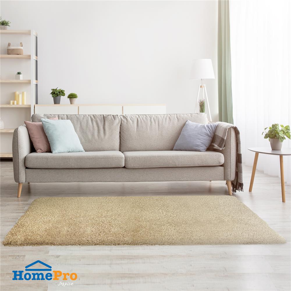 พรม HOME LIVING STYLE NEWYORK 120X180 ซม. สีน้ำตาลอ่อน