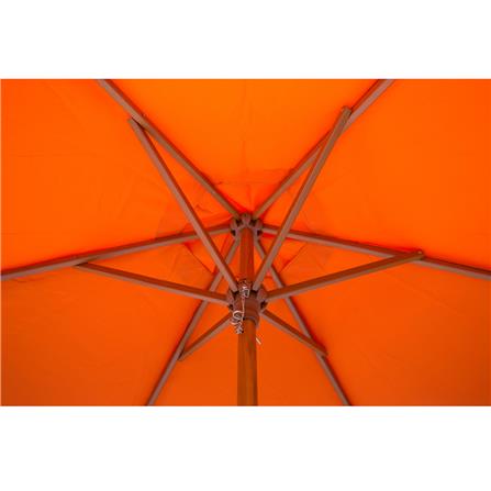 ร่มสนามกลม IVY WOOD 2.5 ม. สีส้ม_2